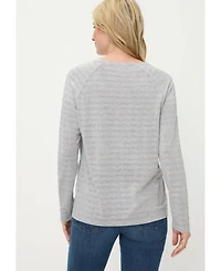 Olsen Women's Sparkle Stripe T-Shirt