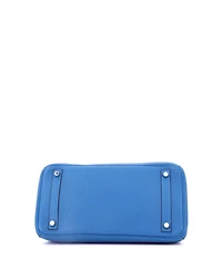 Pre-Owned Hermes Birkin Handbag Clemence with Palladium Hardware