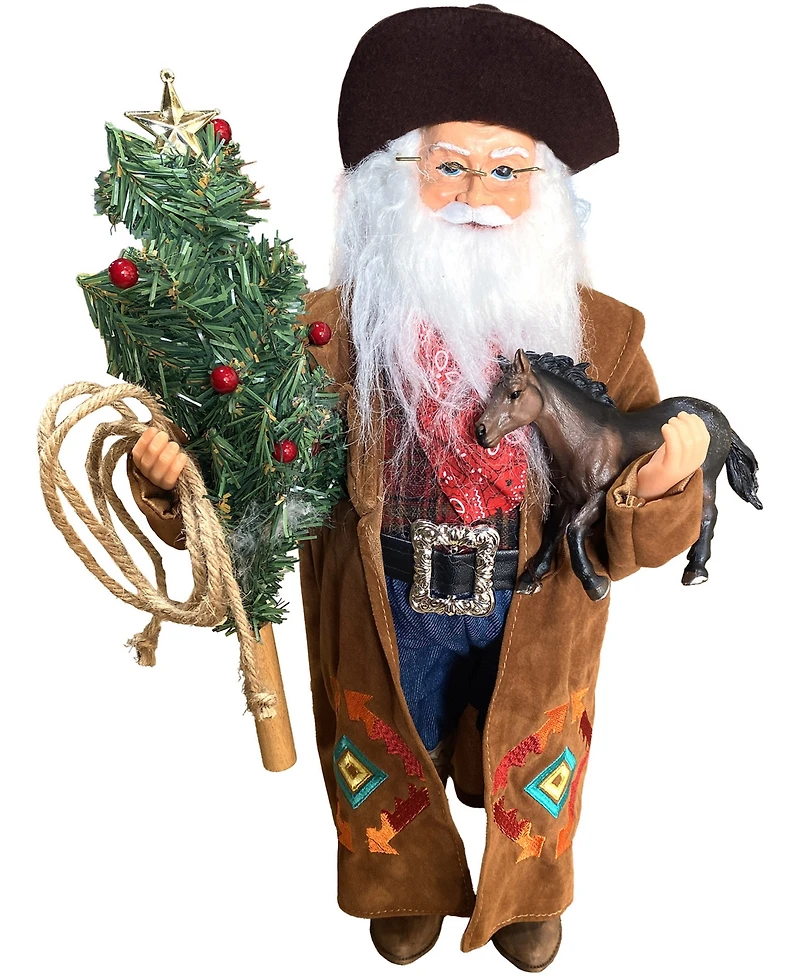 Santa's Workshop 18" Spirit of the West Santa Claus