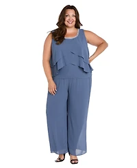 R & M Richards Plus Embellished Pants Suit, 3-Piece Set