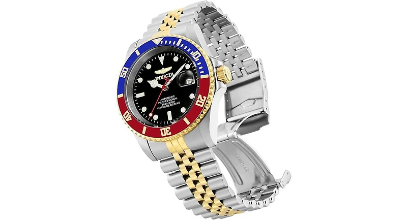 Invicta Men's Pro Diver Automatic 3 Hand Black Dial Watch