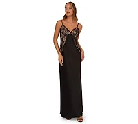 Adrianna Women's V-Neck Maxi Dress