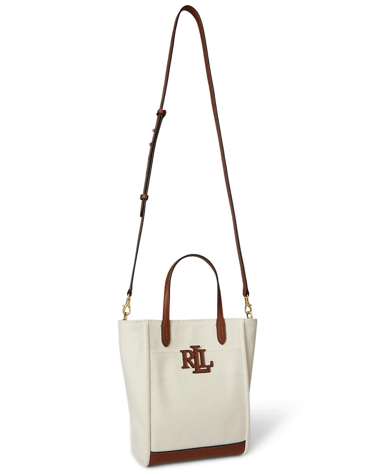 Lauren Ralph Lauren Cameryn Small Canvas Tote Bag