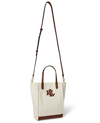 Lauren Ralph Lauren Cameryn Small Canvas Tote Bag