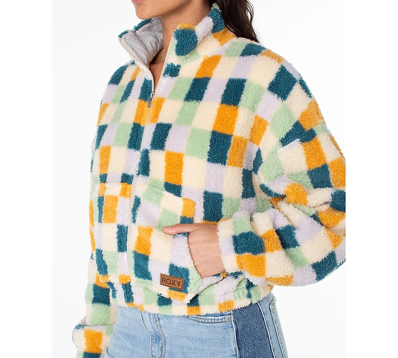 Roxy Women's Cold Surf Full-Zip Polar Fleece Jacket