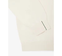 Lacoste Men's Solid Croc Sweater