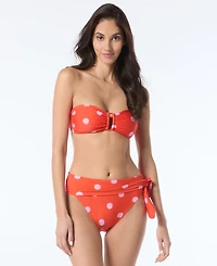 kate spade new york Women's High Waist Swim Bottoms