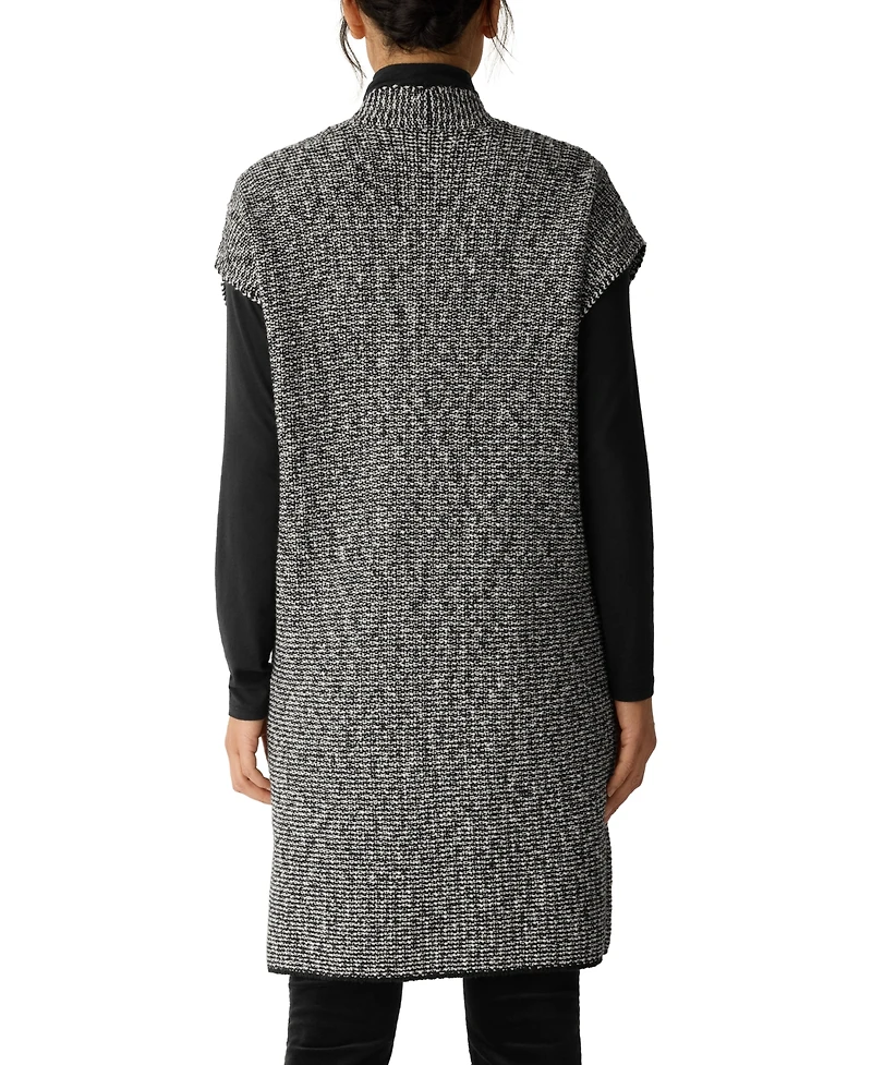 Eileen Fisher Women's Boxy High-Collar Top