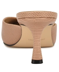 Nine West Women's Camenla Snip Toe Kitten Heel Mules