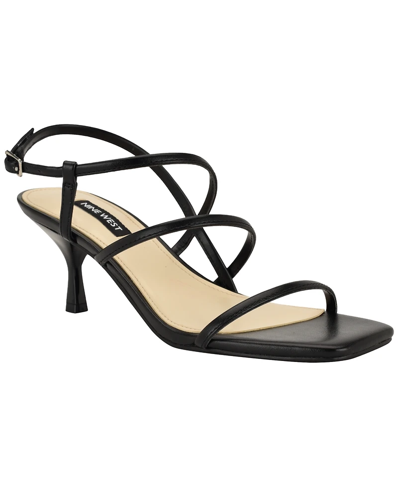Nine West Women's Hindy Square Toe Dress Sandals