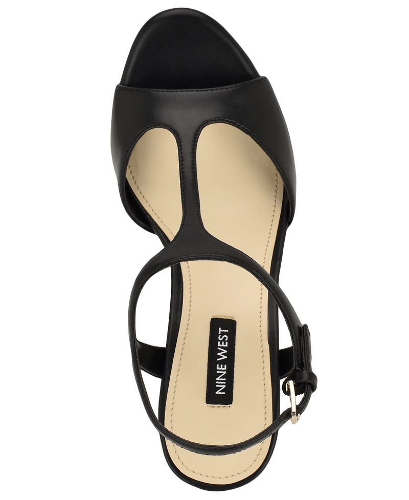 Nine West Women's Naini Block Heel Dress Sandals