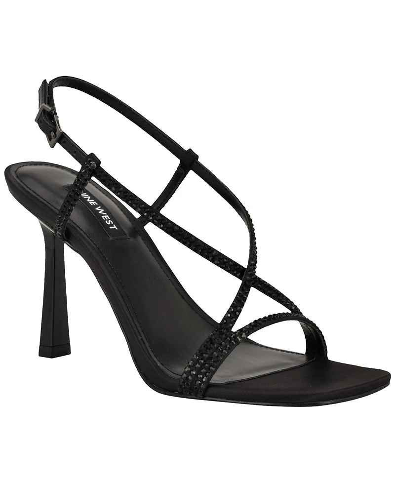 Nine West Women's Vallanh Square Toe Dress Sandals