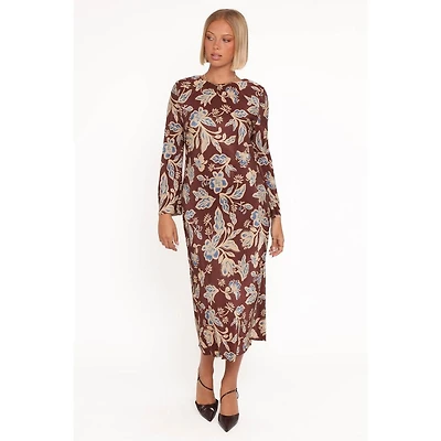 Petal and Pup Women's Morena Long Sleeve Midi Dress