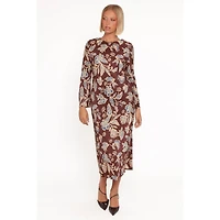 Petal and Pup Women's Morena Long Sleeve Midi Dress