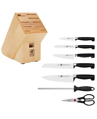 Zwilling Four Star 8pc Knife Block Set