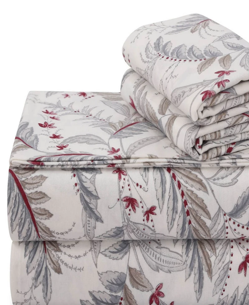 Tribeca Living Portuguese Cotton 2-Pc. Pillowcase Set, Standard