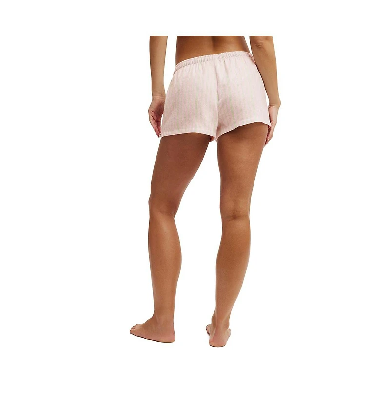 Cotton On Women's Flannel Girlfriend Short