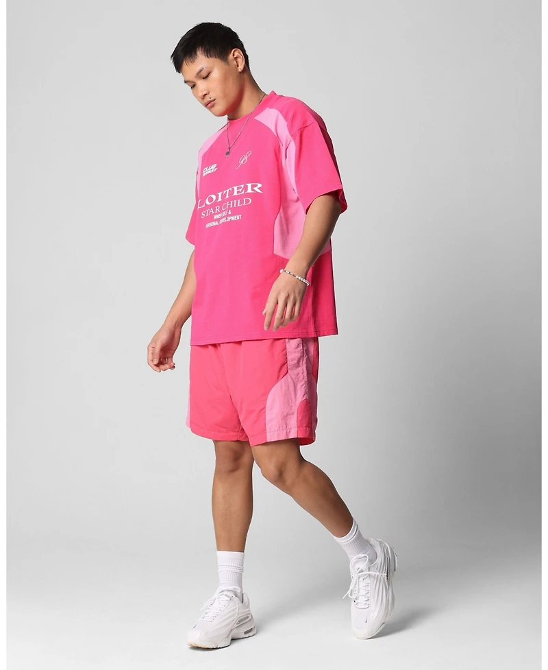 Loiter Men's Subculture Panel Tee T-shirt