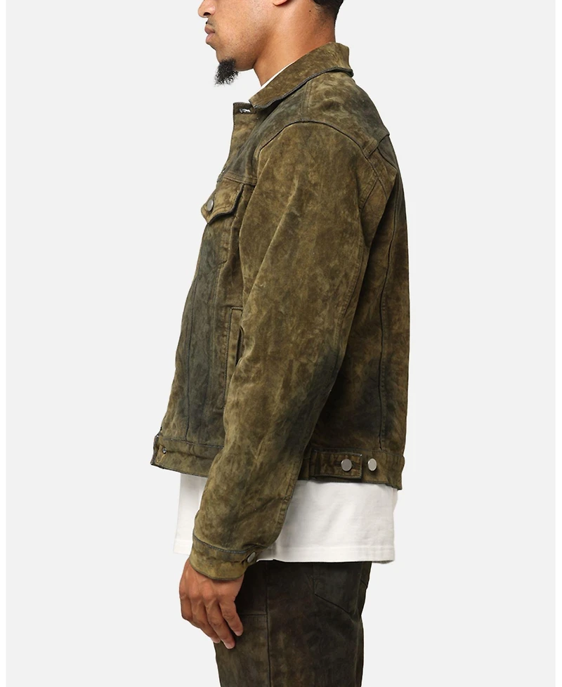 Loiter Men's mnml Sl3 Suede Jacket