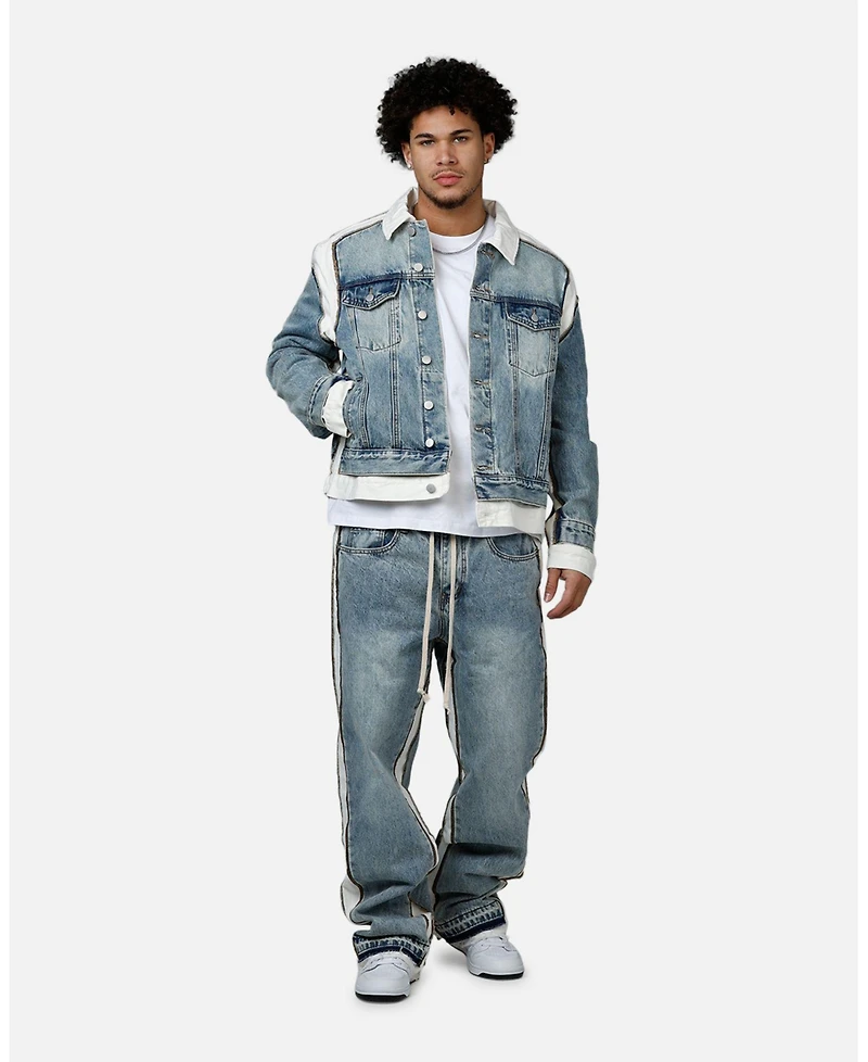 Loiter Men's mnml Border Gn8 Jacket