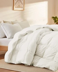 Unikome Medium Warmth Goose Feather Down Fiber Comforter