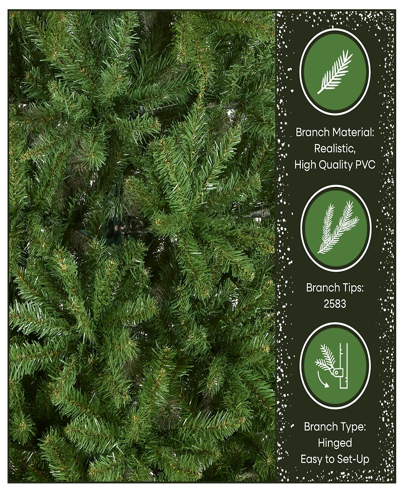 National Tree 12' Kingswood Fir Pencil Tree