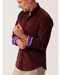 Koy Clothing Men's Corduroy Long Sleeve Shirt