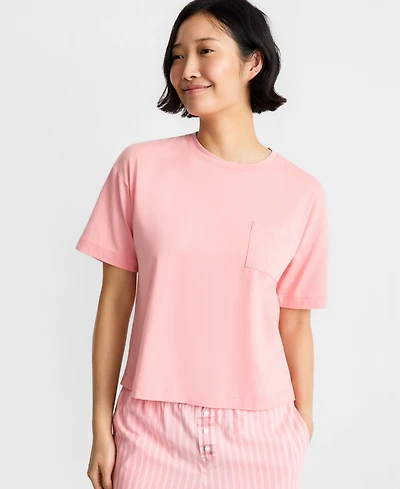 State of Day Women's Solid Sleep Tee, Macy's Exclusive