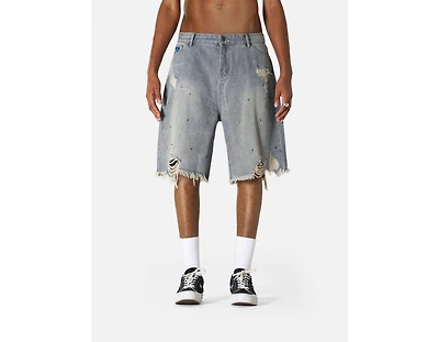 Aelfric Eden Men's Rhinestone Application Shorts