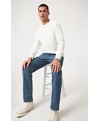 Mavi Jeans Men's Mavi Zach Straight Leg In Dark Faded Classic Blue