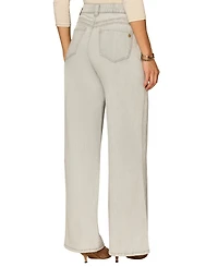 Democracy Women's Double Yoke Wide-Leg Jeans