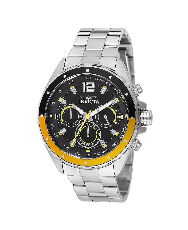 Invicta Men's 49365 Speedway Quartz Chronograph Black Dial Watch