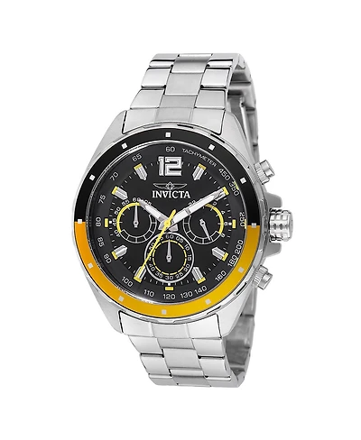 Invicta Men's 49365 Speedway Quartz Chronograph Black Dial Watch