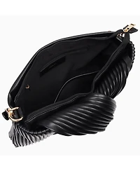 Jason Wu Pleated Knot Clutch with Shoulder Strap