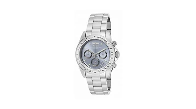 Invicta Men's ILE9211A Speedway Quartz Chronograph Charcoal Dial Watch