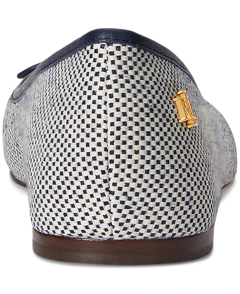 Lauren Ralph Women's Jayna Nappa Leather Flats