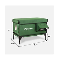 Wagstro AllGuard Heated Outdoor Cat Shelter with Camera –