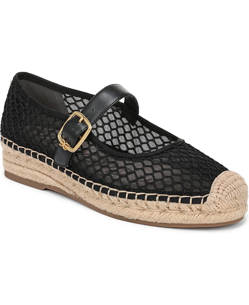 Sam Edelman Women's Mackie Mary Jane Espadrille Flats