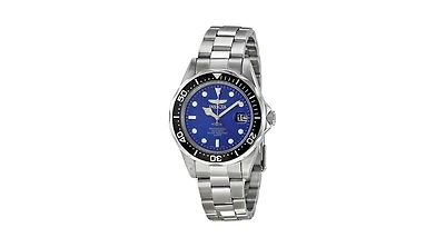 Invicta Men's 10664 Pro Diver Quartz 3 Hand Blue Dial Watch