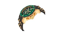 Invicta Men's Pro Diver Quartz Multifunction Green Dial Watch