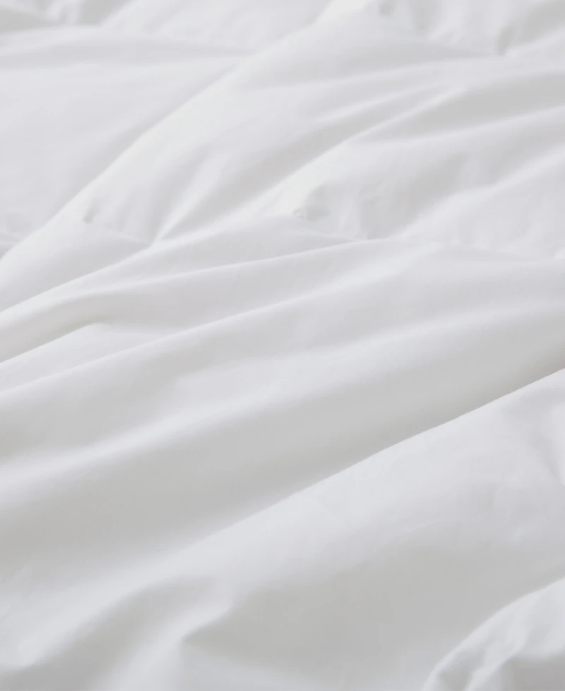 Unikome Light Warmth Ultra Soft White Goose Down Feather Fiber Comforter