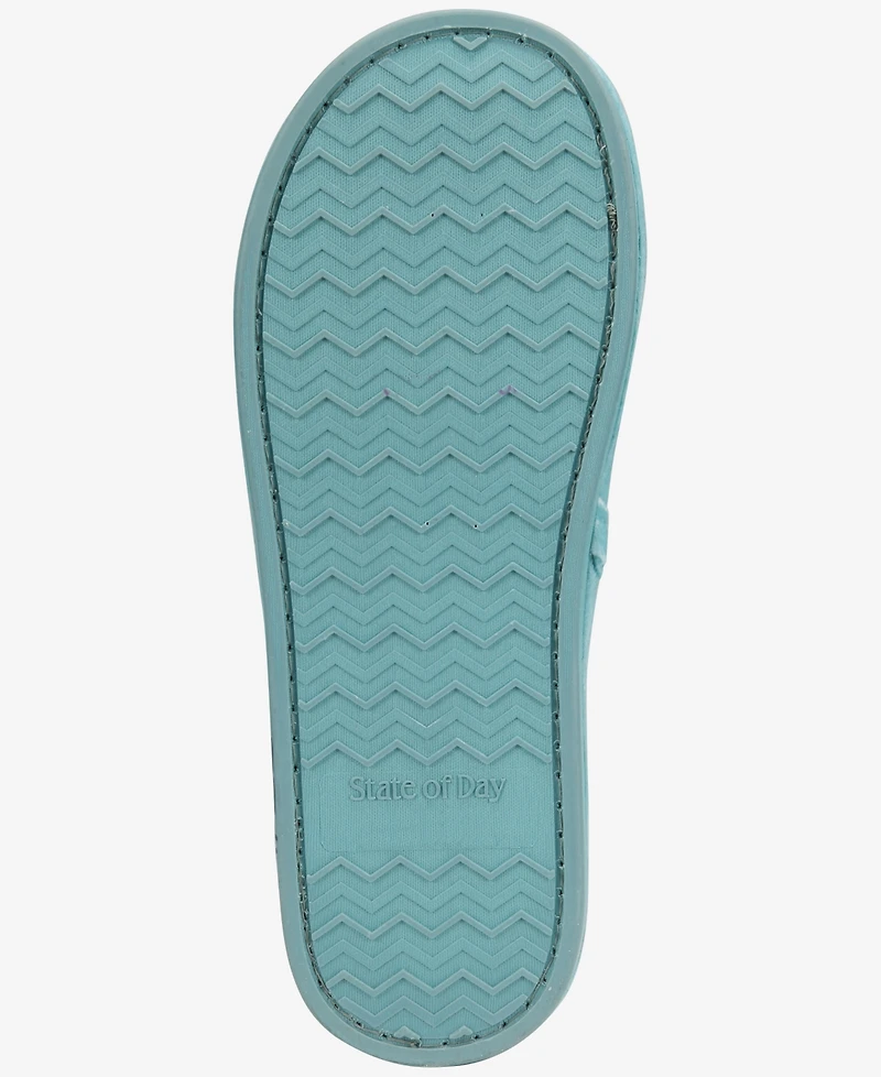 State of Day Women's Open Toe Boxed Slippers, Macy's Exclusive