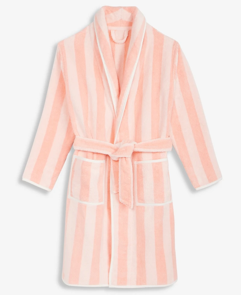 State of Day Women's Broad Stripe Cotton Robe, Macy's Exclusive