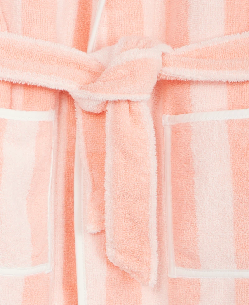 State of Day Women's Broad Stripe Cotton Robe, Macy's Exclusive