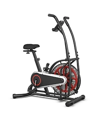 Skonyon Upright Air Bike with Unlimited Resistance