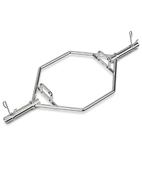 Skonyon 56 Inch Olympic Hexagon Deadlift Trap Bar with Folding Grips Powerlifting