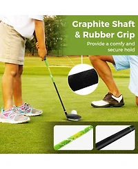 Skonyon Junior Complete Golf Club Set Right Hand with Rain Hood for Kids