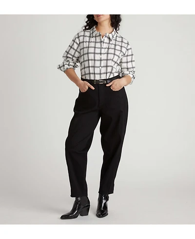 Universal Standard Women's Plus Dakota Twisted Leg Jeans