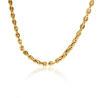 Lucky Brand Men s Gold Tone Link 22'' Chain Necklace, Polished Finish