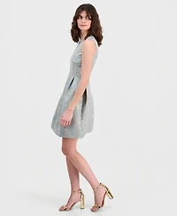 Anne Klein Women's Sleeveless Seamed Fit & Flare Dress